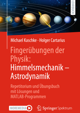 Cover mit Bilder von Planeten