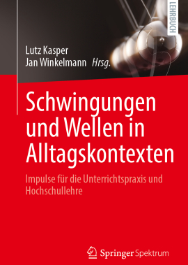Cover mit Bild oben von an Schnüren aufgehängten Kugeln (Newton Pendel)